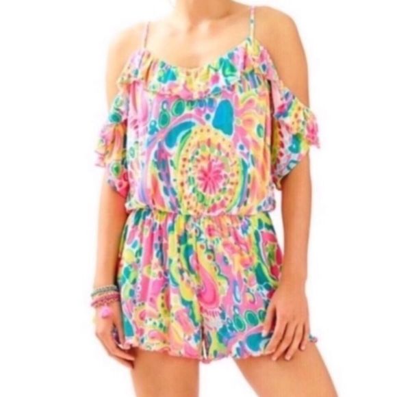 Lilly Pulitzer Fenella Romper NEW